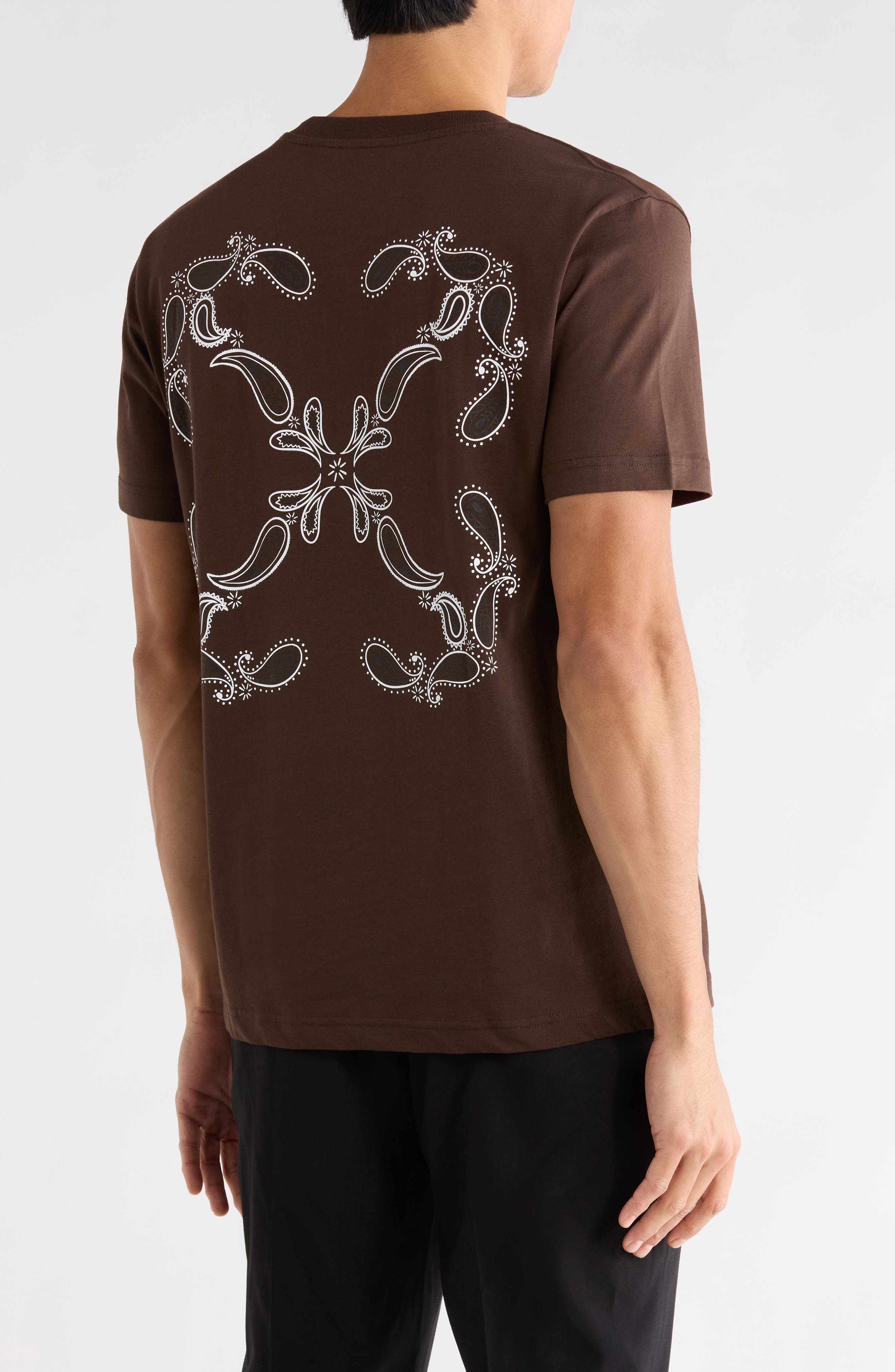 Slim Fit Logo Bandana Graphic T-Shirt - image 2