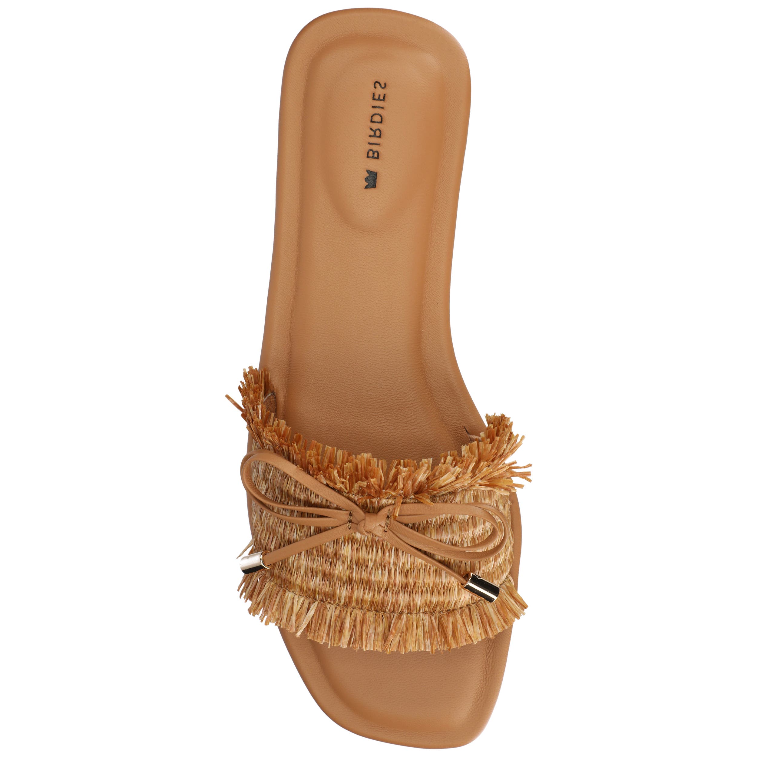 The Kiwi Bow Sandal, Alternate, color, Tan Raffia