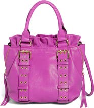 AIMEE Cooper Convertible Leather Shoulder Bag