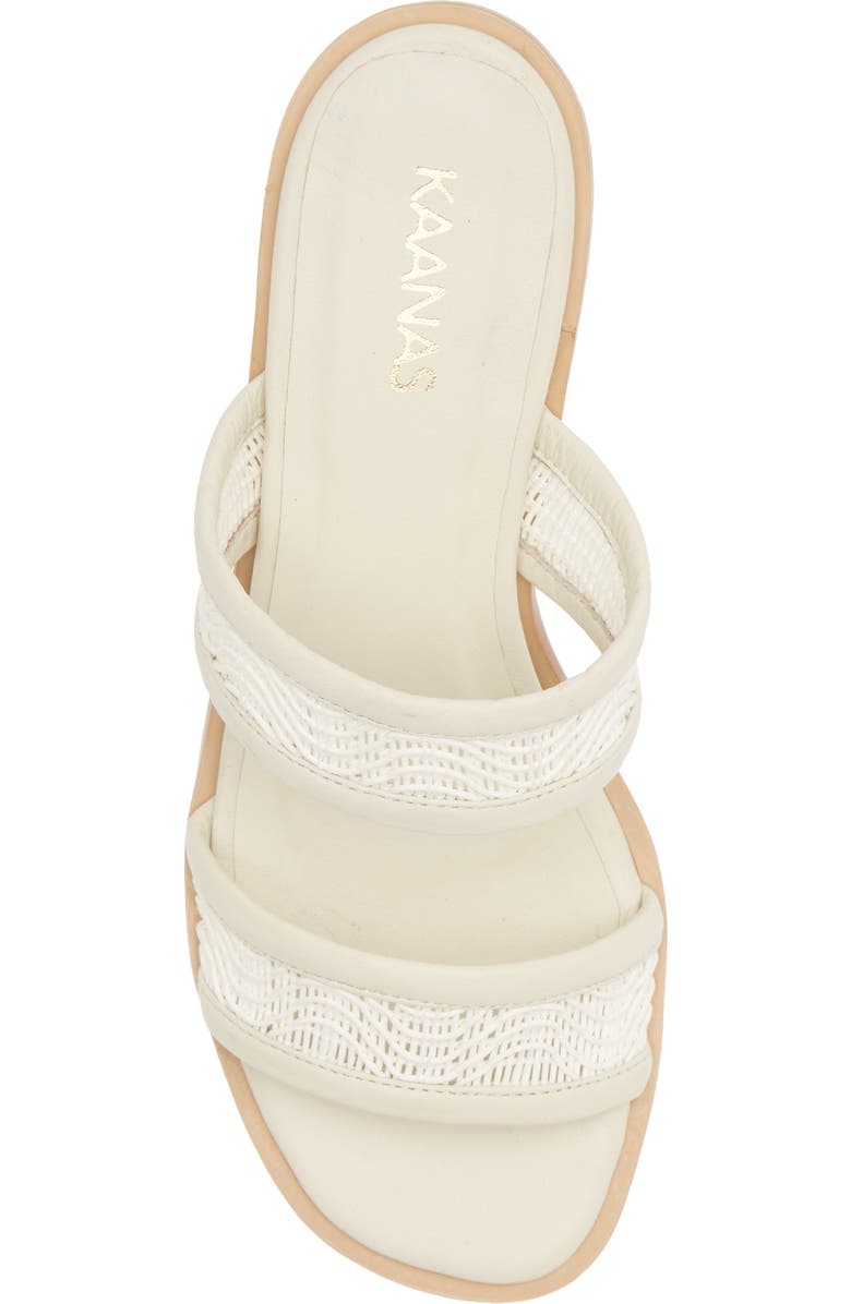 Kaanas Malacca Spiderweb Slide Sandal, Alternate, color,