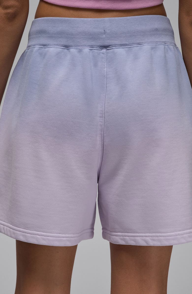 Jordan Flight Fleece Dip Dye Sweat Shorts, Alternate, color, Doll