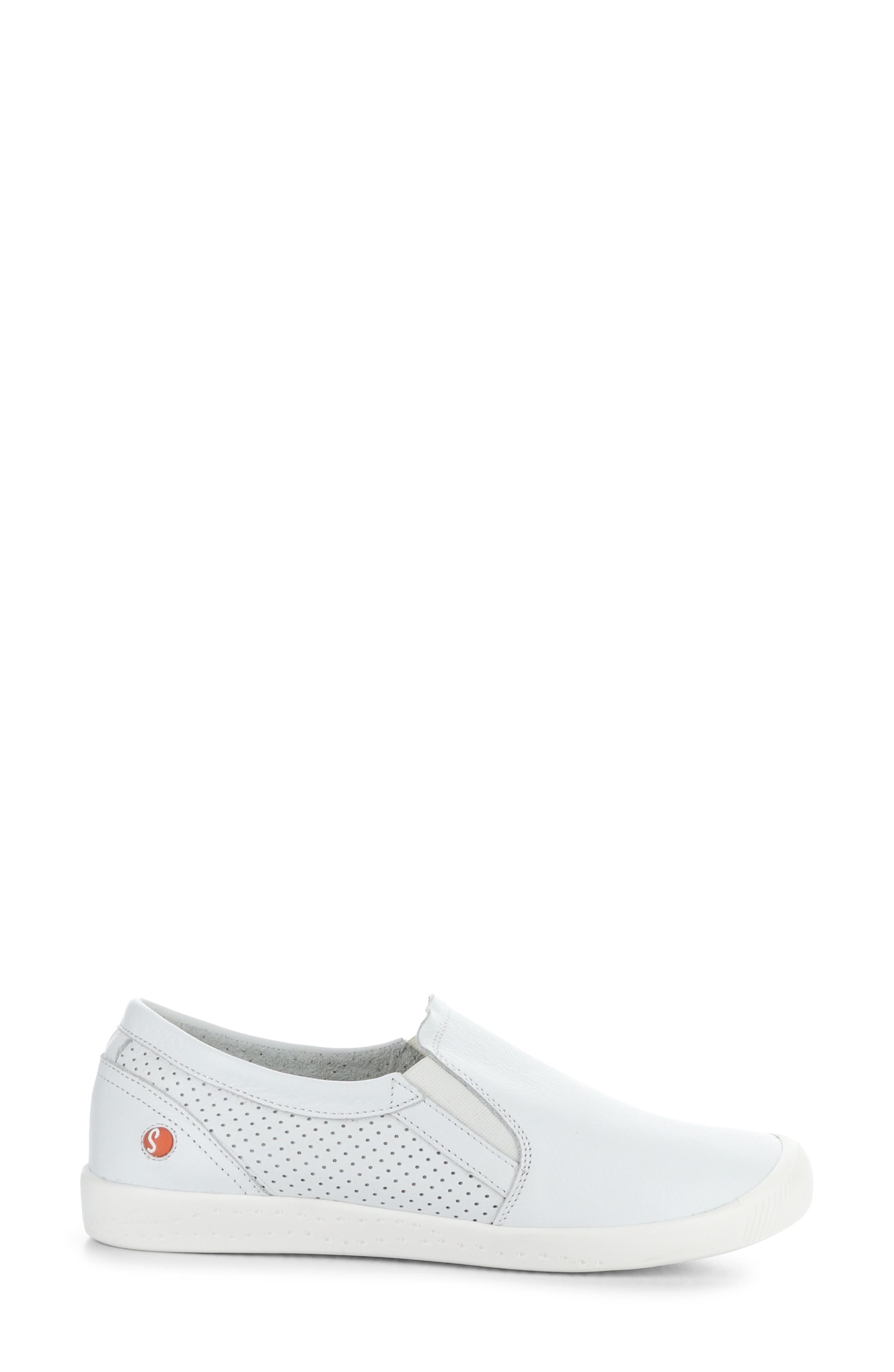 Softinos by Fly London Iloa Sneaker, Alternate, color, 000 White Smooth Lea