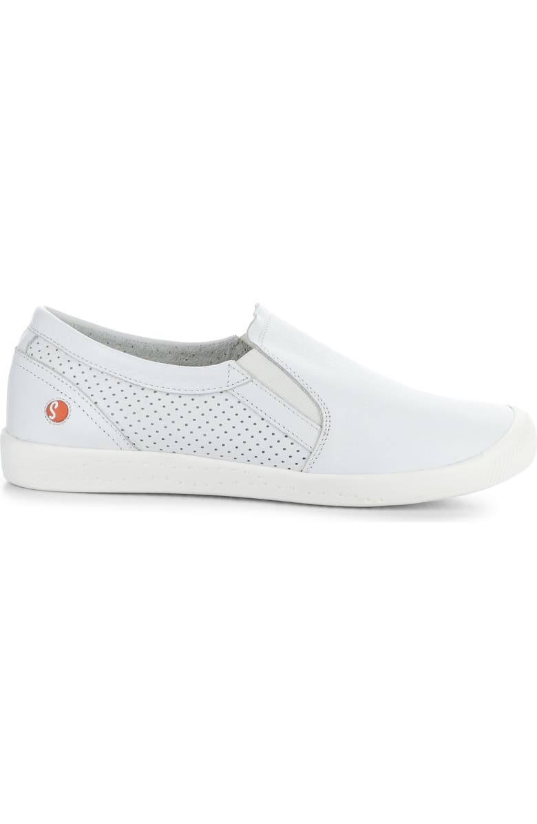 Softinos by Fly London Iloa Sneaker, Alternate, color, 000 White Smooth Lea