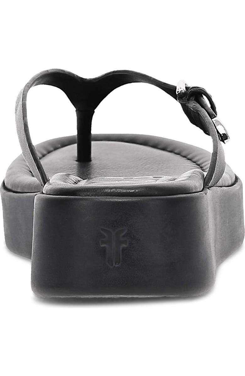 Frye Maya Buckle Platform Flip Flop, Alternate, color,