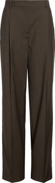 TOTEME Pleated Wool Trousers