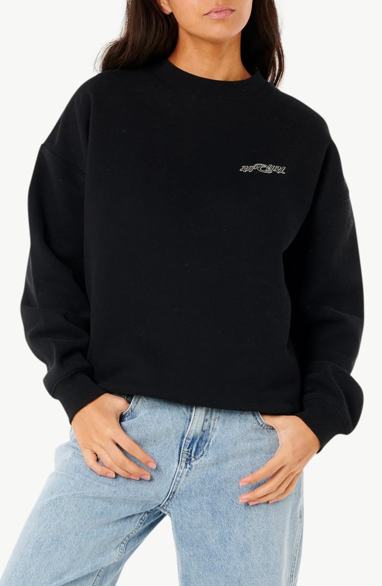 Rip Curl Neon Diamond Heritage Sweatshirt, Main, color,