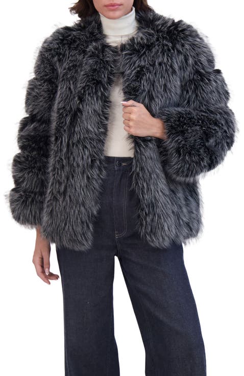 Fur-Free Fox (Faux Fur) Short Jacket