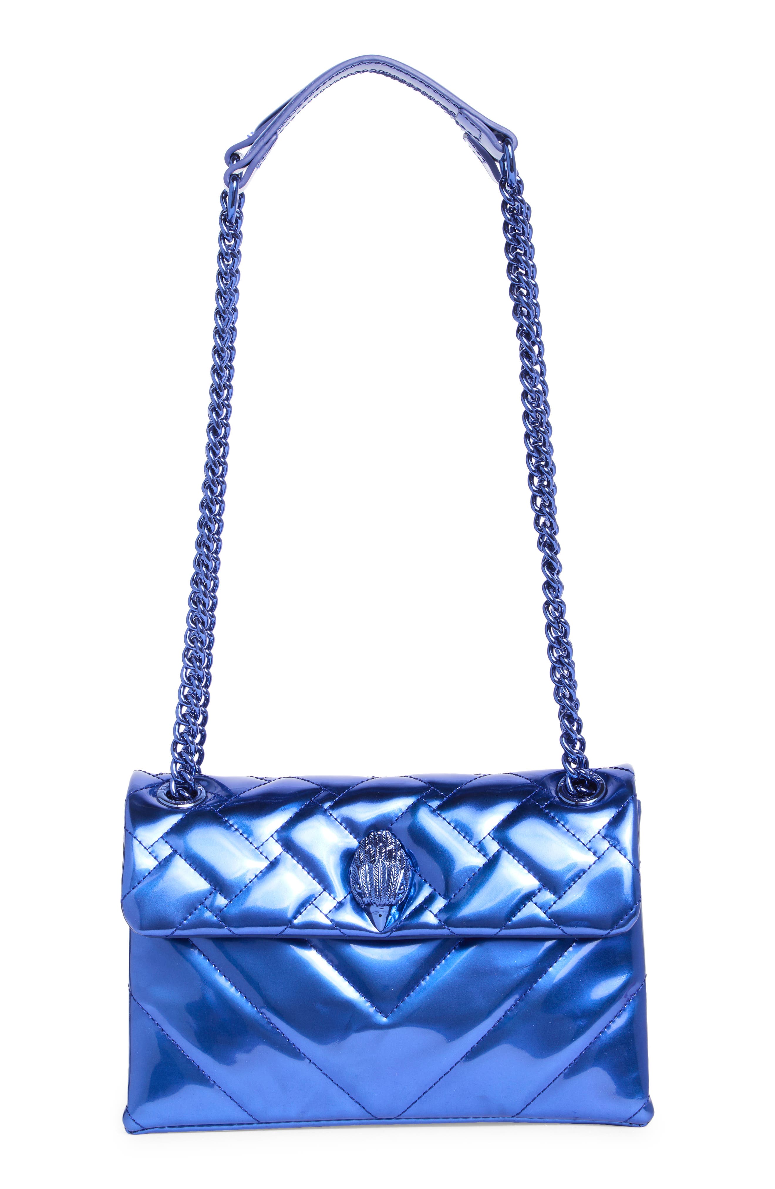 Kurt Geiger London Medium Kensington Metallic Convertible Shoulder Bag