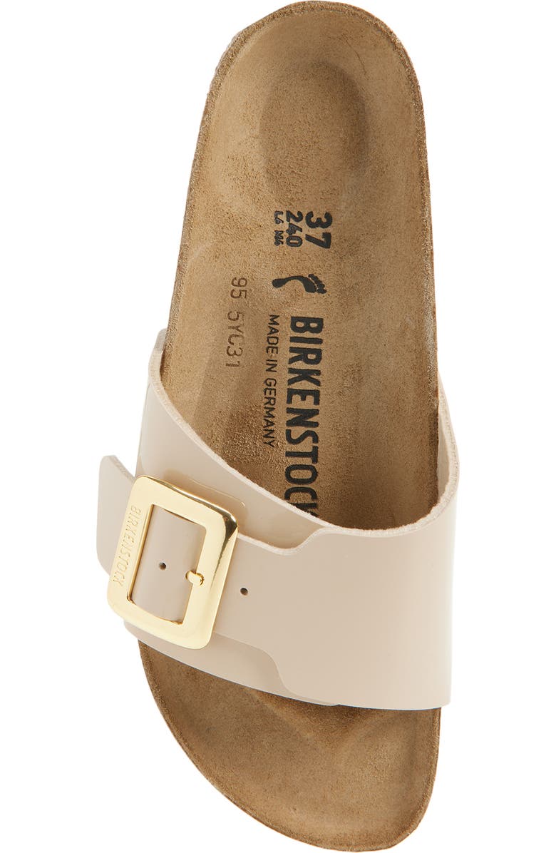 Birkenstock Catalina Luxe Slide Sandal, Alternate, color, Sand