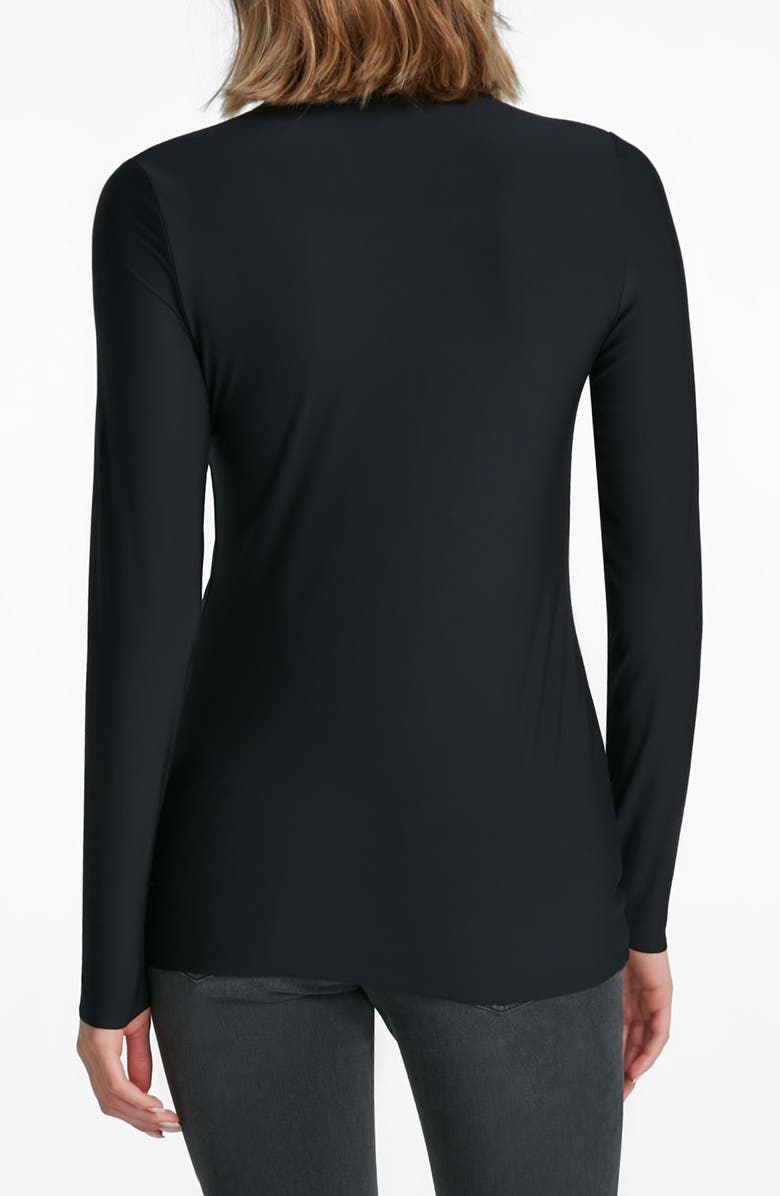 Commando Butter Long Sleeve Turtleneck Top, Alternate, color,
