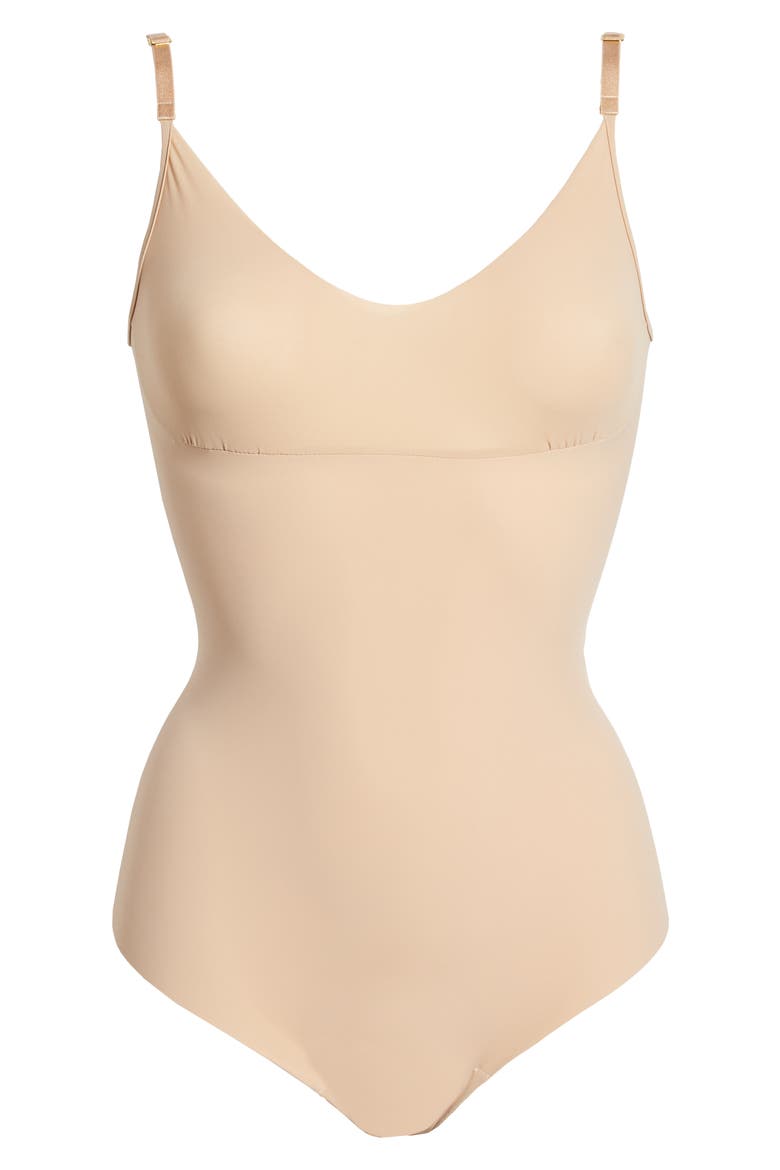 Control Bodysuit, Alternate, color, BEIGE