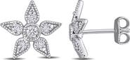 Julianna B. Lab-Grown Diamond Flower Stud Earrings