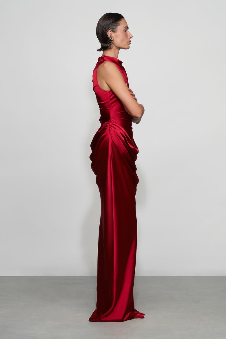Genevieve Gown, Alternate, color, Lipstick Red