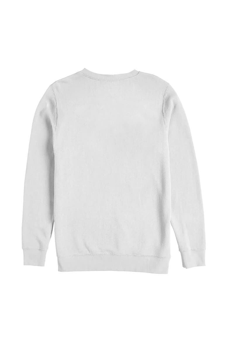 Men's Ghostbusters Stay Puft Marshmallow Man Face Sweatshirt, Alternate, color, White