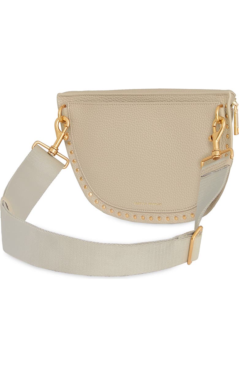 Rebecca Minkoff Darren Leather Sling Bag, Alternate, color, Stone