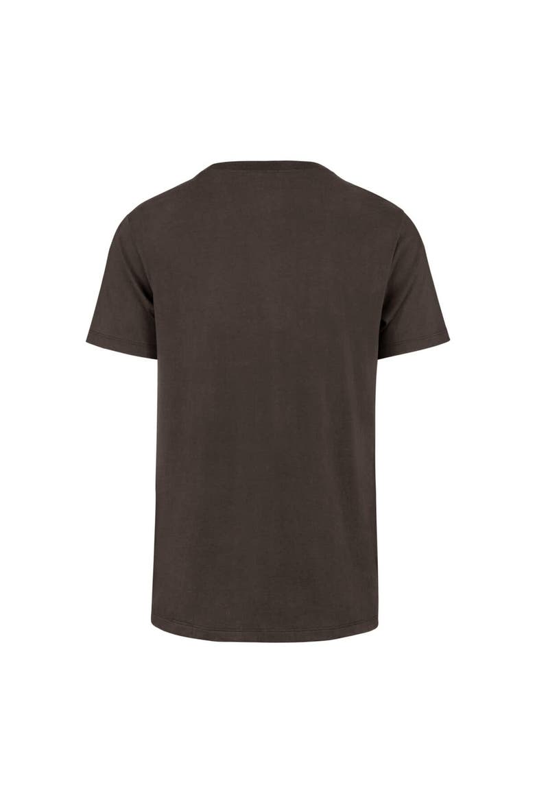 Men's '47 Brown Cleveland Browns Dawg Pound XL All Day Franklin T-Shirt, Alternate, color, Brown
