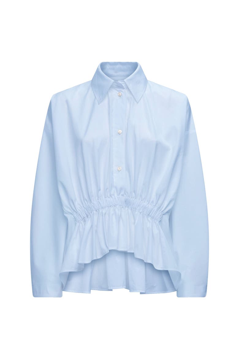 TARQUINIA Gathered top, Main, color, Blue