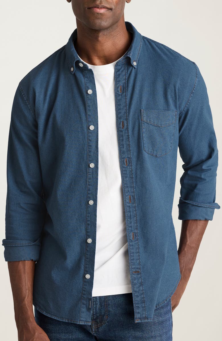 Bonobos Slim Fit Denim Button-Down Shirt, Main, color,
