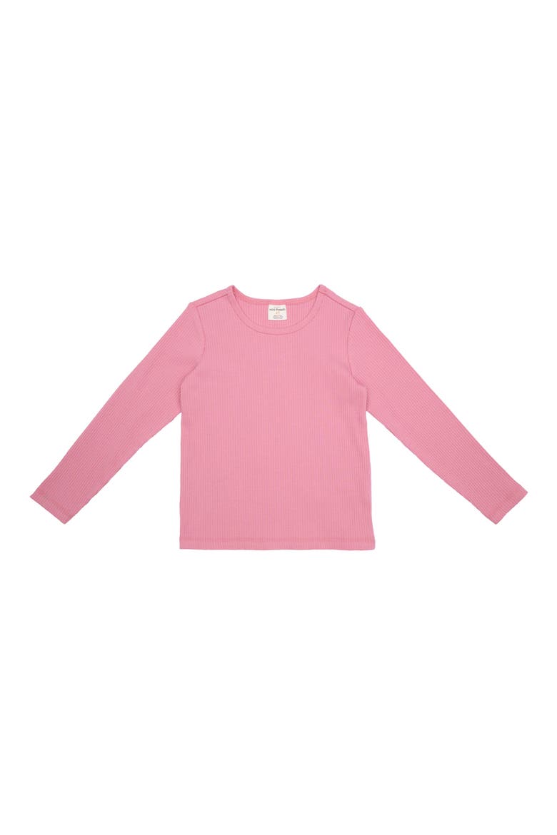 Kids' 3-Pack Rib Long Sleeve Shirt Set, Alternate, color, FLORAL