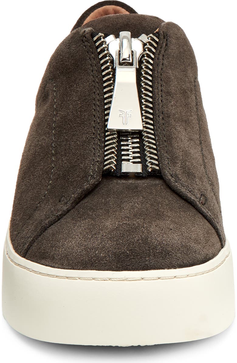 Frye Lena Zip Platform Sneaker, Alternate, color,
