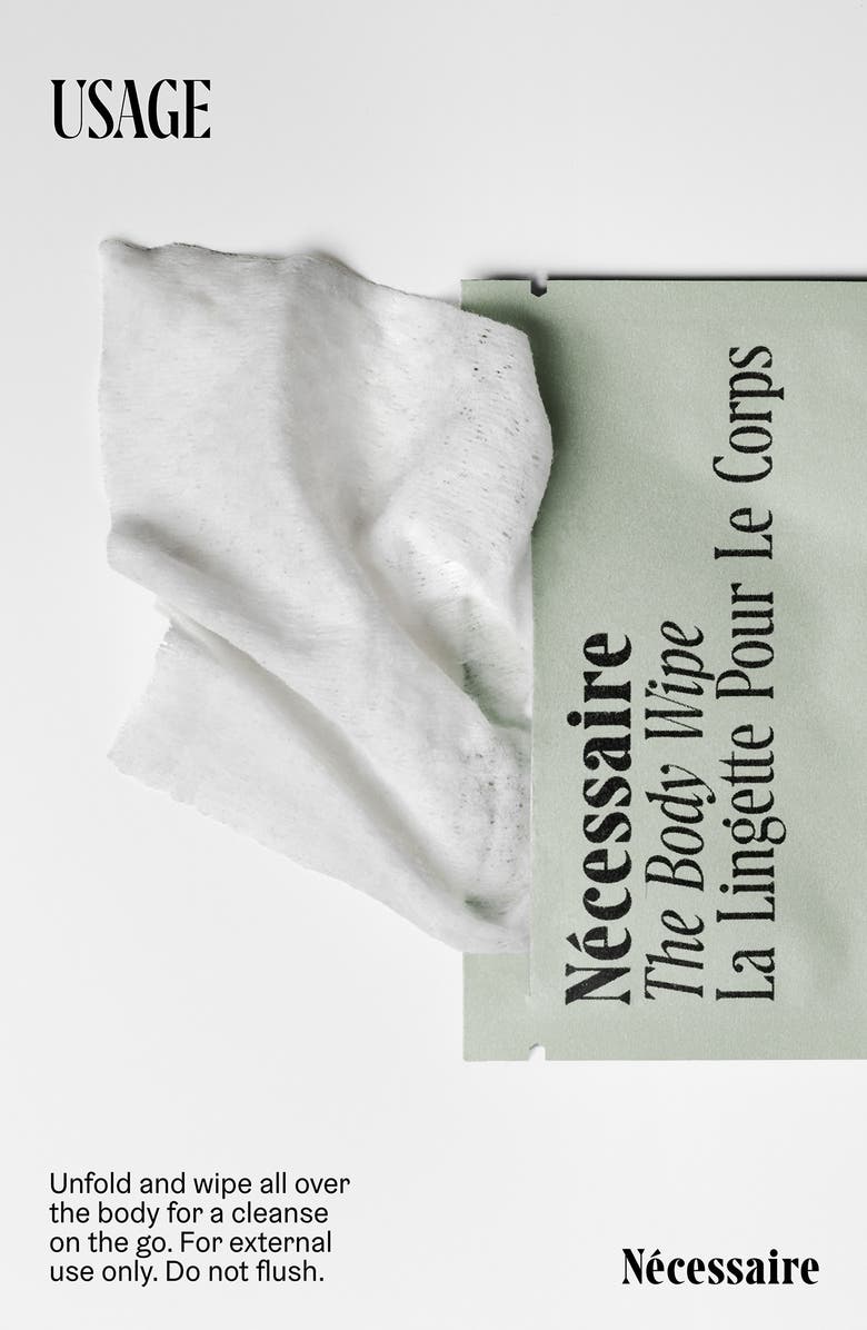 Nécessaire The Body Wipe Eucalyptus, Alternate, color,
