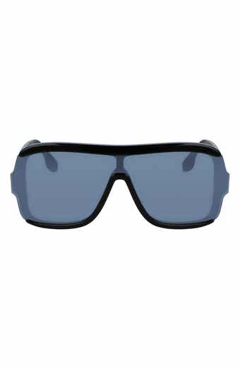 Victoria Beckham 64mm Chain Shield Sunglasses