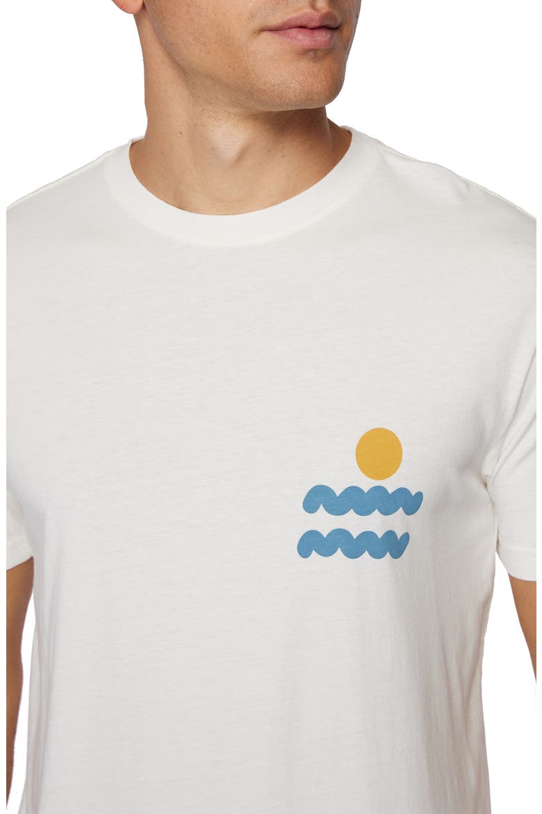 Abstract Graphic Tee, Alternate, color, OFF WHITE