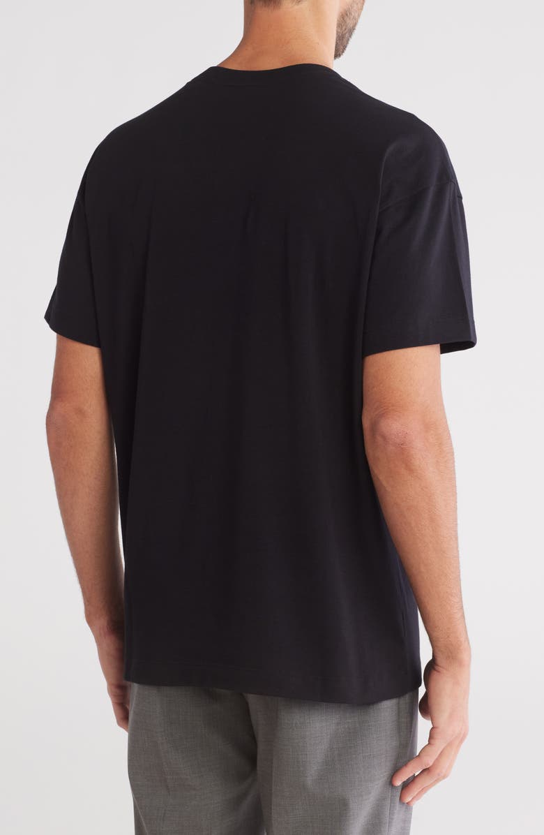 BOSS Dave Stretch Cotton T-Shirt, Alternate, color, Blk