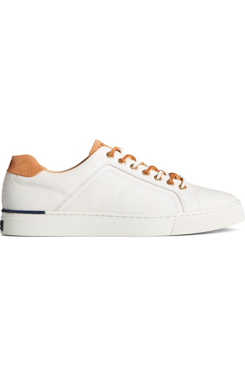 Sperry Gold Victura Leather Low Top Sneaker, Alternate, color,