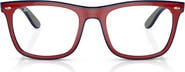 Ray-Ban 53mm Square Optical Glasses