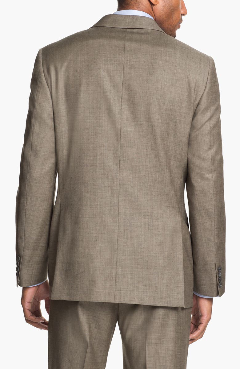 Joseph Abboud 'Signature Silver' Wool Suit, Alternate, color,