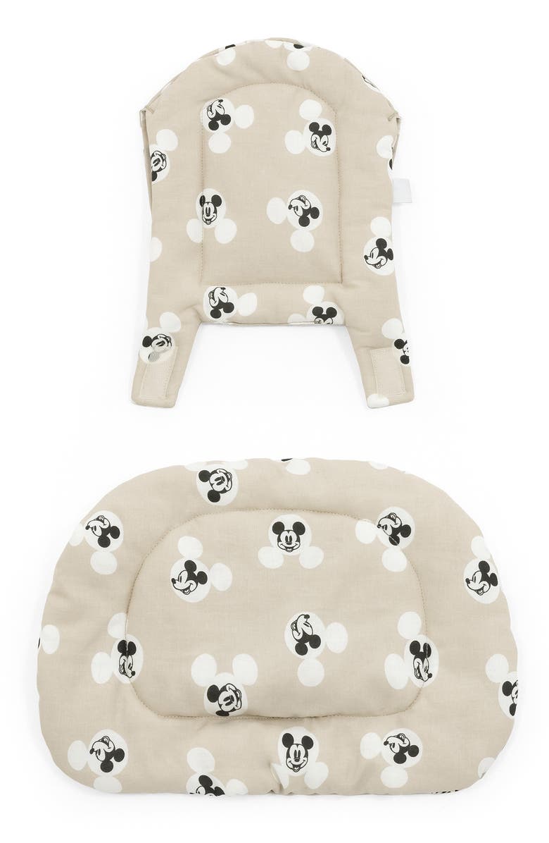 Stokke x Disney<sup>®</sup> Mickey Mouse Nomi<sup>®</sup> Seat Cushion, Main, color, Grey/White/Black