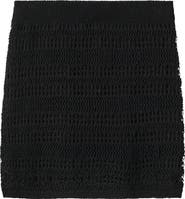 MANGO TEEN Openwork Knit Skirt