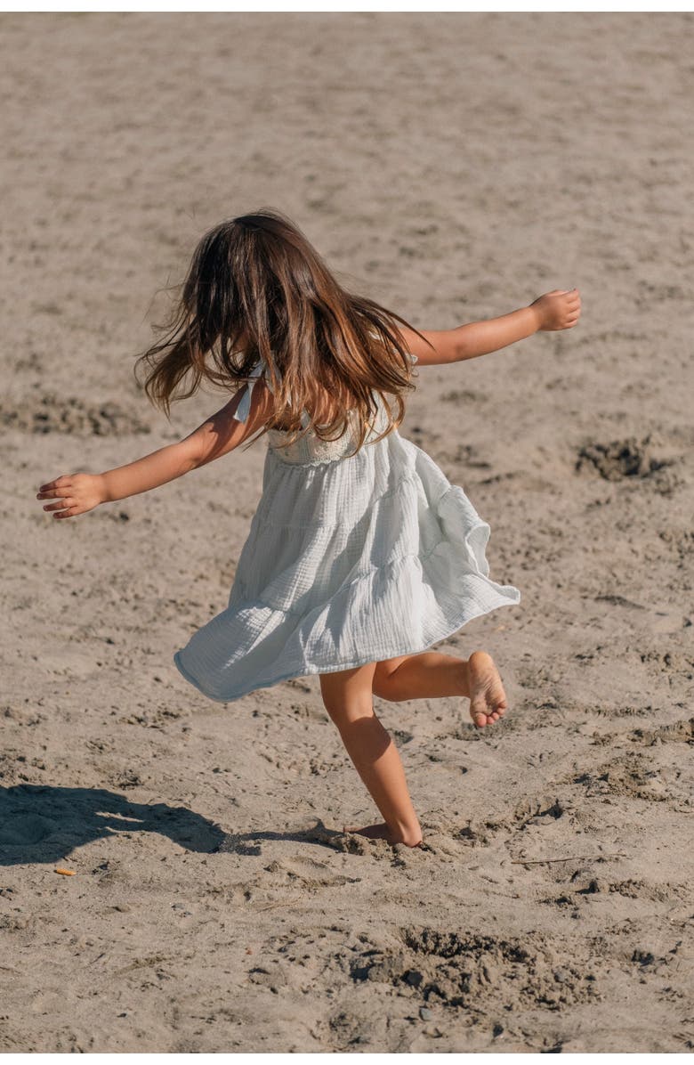 Wild Wawa Crochet Dress, Alternate, color, Blue Bouquet