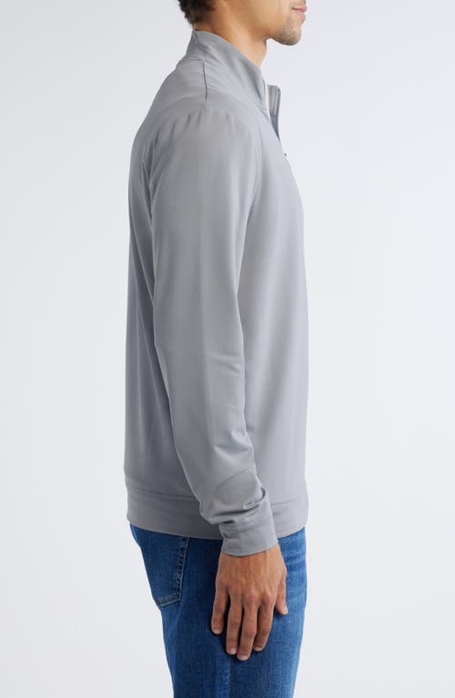 Johnnie-o Motion Performance Quarter Zip In Thunder