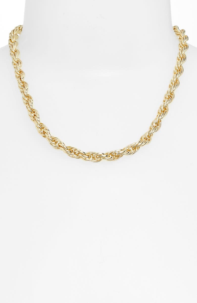 Nordstrom Twisted Helix Chain Necklace, Alternate, color, 