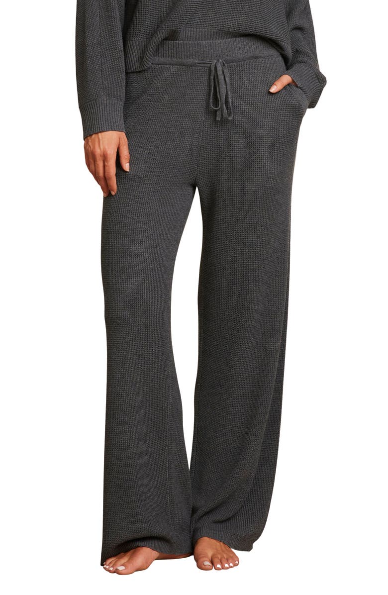 Barefoot Dreams<sup>®</sup> Waffle Knit Drawstring Pants, Main, color, 