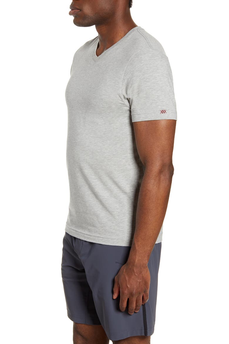 Element V-Neck T-Shirt, Alternate, color, HEATHER GREY