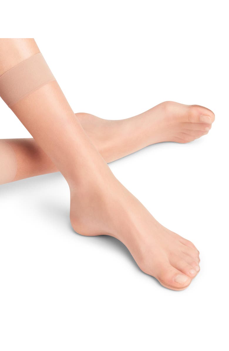 Falke Shelina 12 Denier Ultra Sheer Dress Socks, Alternate, color, Brasil