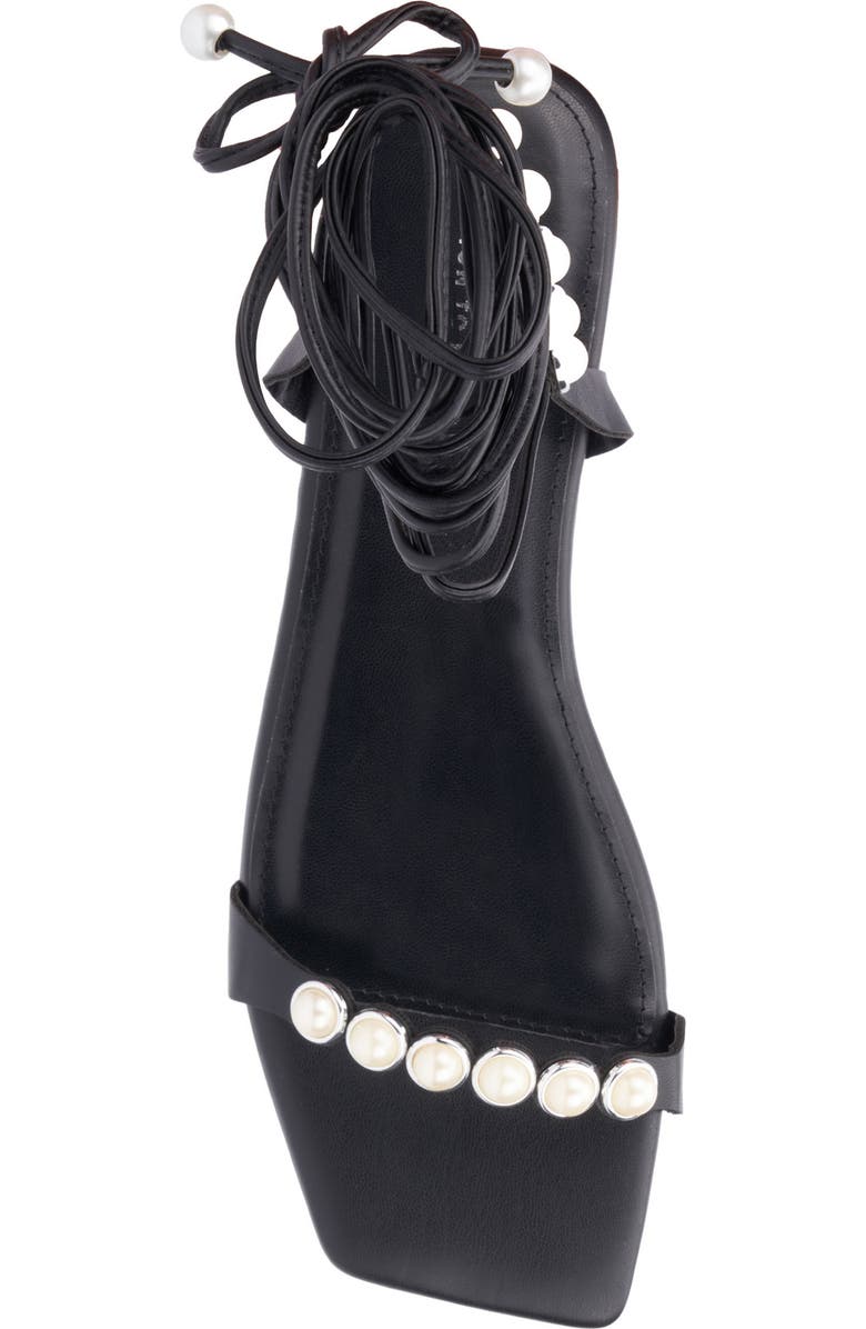 Fashion to Figure Sammie Imitation Pearl Sandal - Wide Width, Alternate, color,