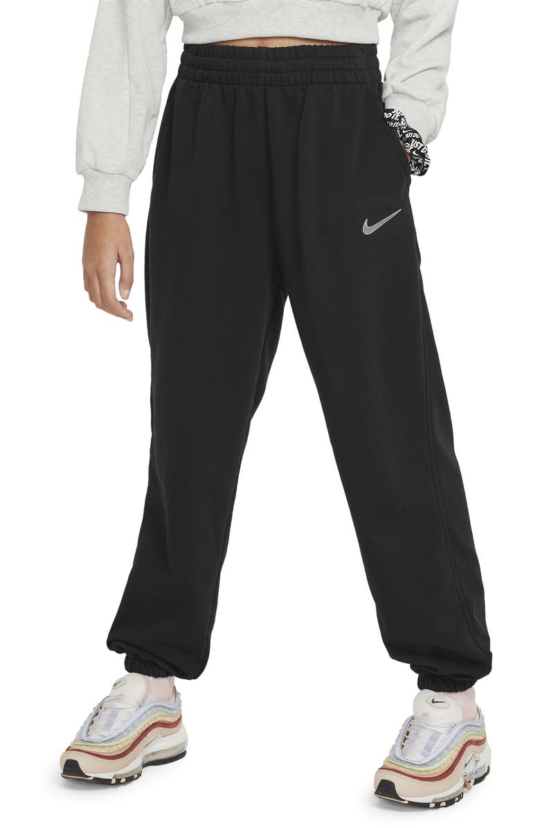 Nike Kids' Dri-FIT Fleece Sweatpants, Main, color, 