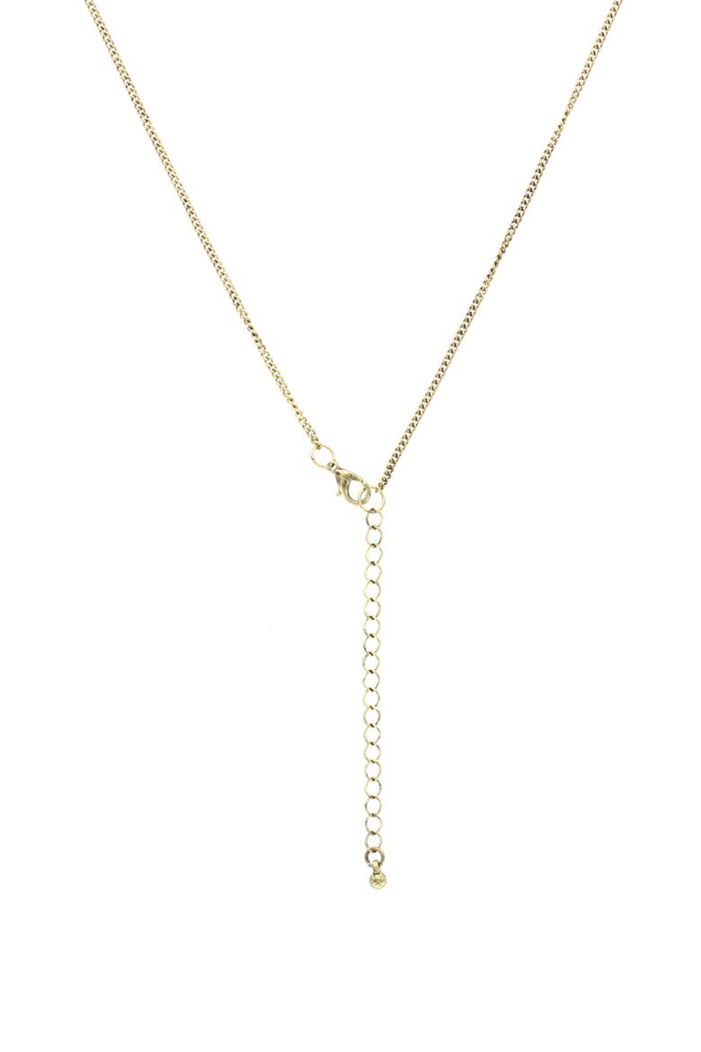 Lauryl Pendant Necklace, Alternate, color, BURNISHED GOLD / TURQUOISE