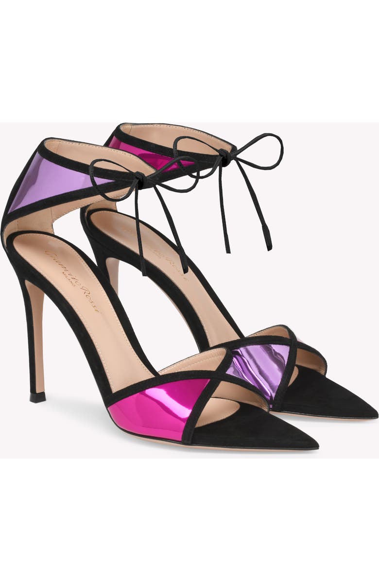 Gianvito Rossi Confetti Sandal, Alternate, color, Purple Calf