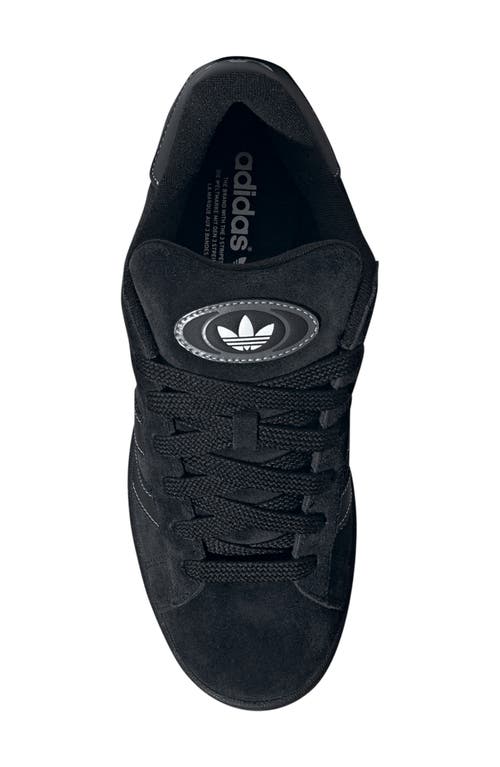 Adidas Originals Campus 00s Suede Three-stripe Sneakers In Black