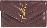 Saint Laurent Cassandre Envelope Flap Card Case
