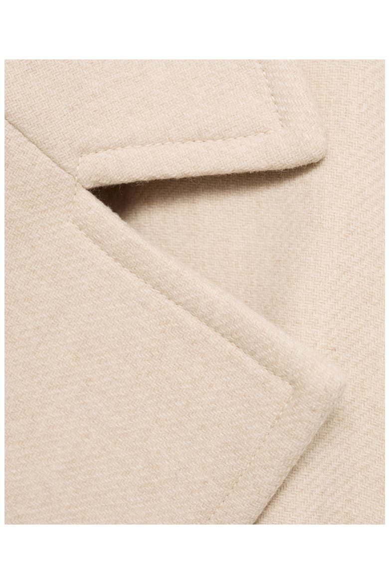 Manteco Wool Blend Oversize Longline Coat, Alternate, color, LIGHT/ PASTEL GREY