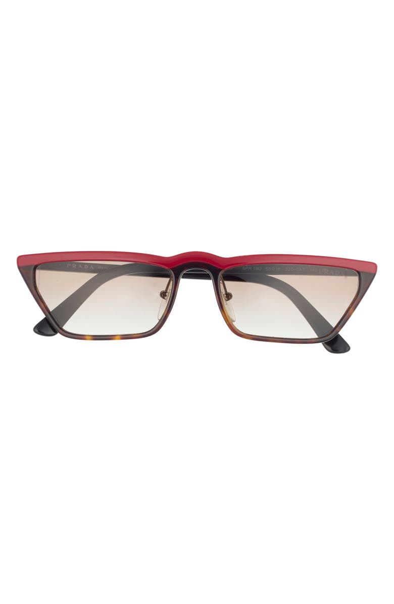 Prada 58mm Cat Eye Sunglasses, Main, color,