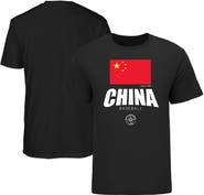 Legends Merchandise Men's LEGENDS Black China Baseball 2023 World Baseball Classic Federation T-Shirt