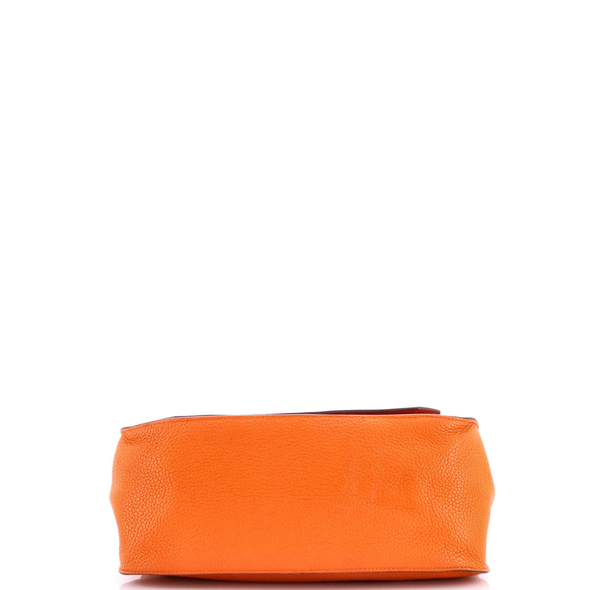 Pre-Owned Hermes Jypsiere Bag Clemence 31, Alternate, color, Orange H