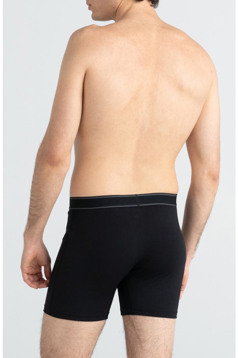 Daytripper Comfort Stretch Boxer Briefs, Alternate, color, BLACK